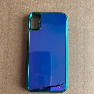 Multi chrome iridescent iPhone X/XS Tough Case